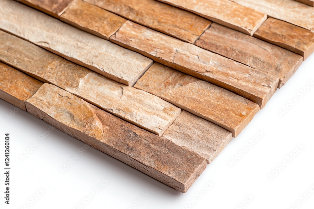 Fototapeta premium Textured wooden panels for modern decor.