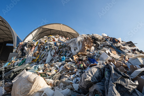 Obraz na płótnie Waste management - segregation - national regulations - collection of municipal waste w salonie