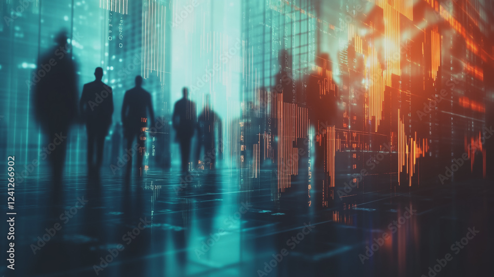 abstract professional business team people connection of line from nail node to node on Smart digital cityscap and skyline background , Innovation networking concept abstract professional business team people connection of line from nail node to node on Smart digital cityscap and skyline background , Innovation networking concept