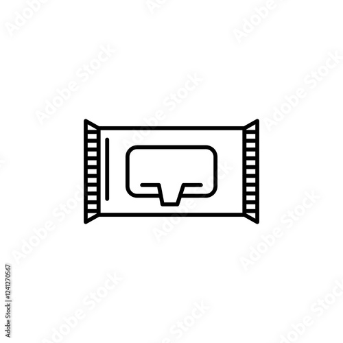 Wipes pack icons vector icon design