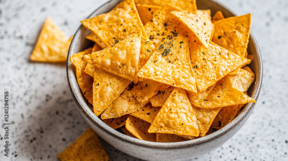 Crunchy and golden Mexican tortilla chips, made from corn and perfectly seasoned for a deliciously crispy bite. These classic chips are ideal for dipping in salsa, guacamole and queso. Crunchy and golden Mexican tortilla chips, made from corn and perfectly seasoned for a deliciously crispy bite. These classic chips are ideal for dipping in salsa, guacamole and queso.