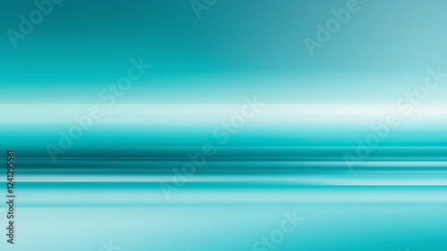 Turquoise and Aqua Gradient Blur Background – Serene and Refreshing Design