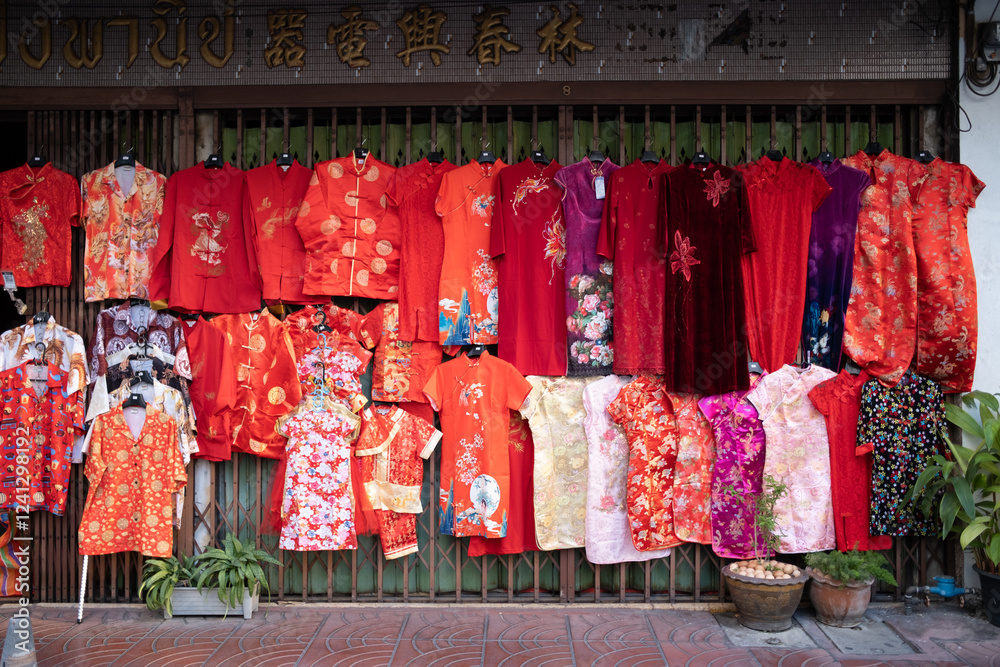 Traditional Chinese uniform in Thailand
