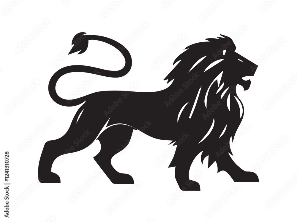 lion silhouette vector lion silhouette vector