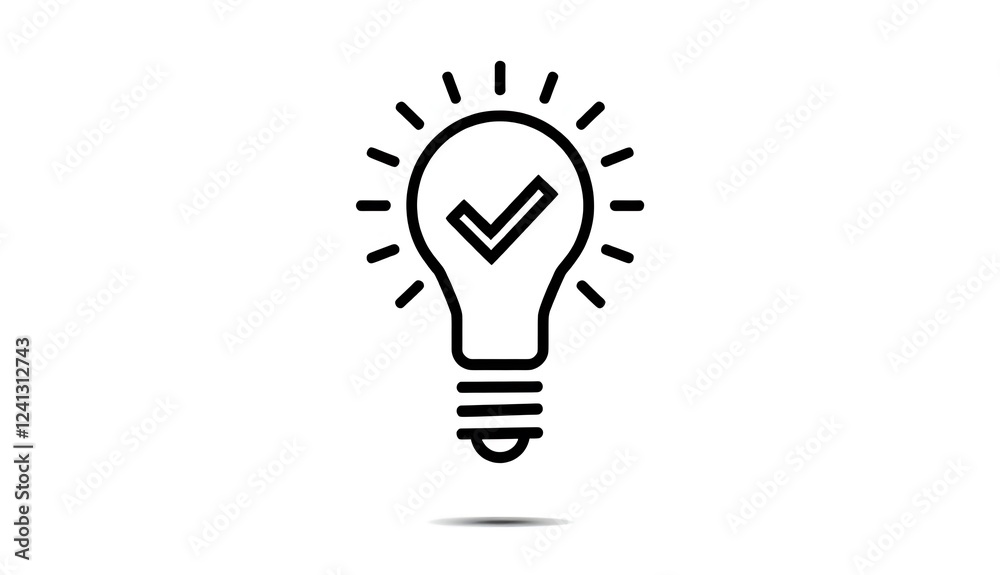 light bulb icon light bulb icon