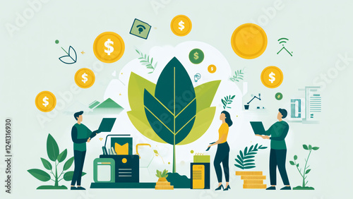 A visual representation of behavioural economics and sustainable practices for future generations and society