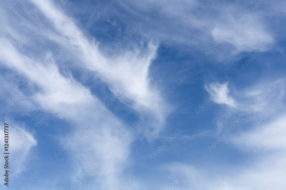 Beautiful blue sky with a white clouds Beautiful blue sky with a white clouds