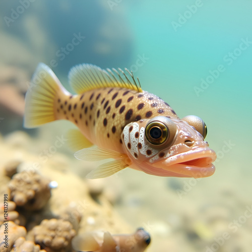 Ruffe, gymnocephalus cernua photo