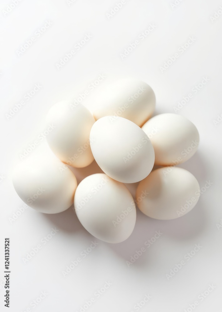 Group of whole white eggs isolated on white background easter background background celebration easter design holiday Group of whole white eggs isolated on white background easter background background celebration easter design holiday