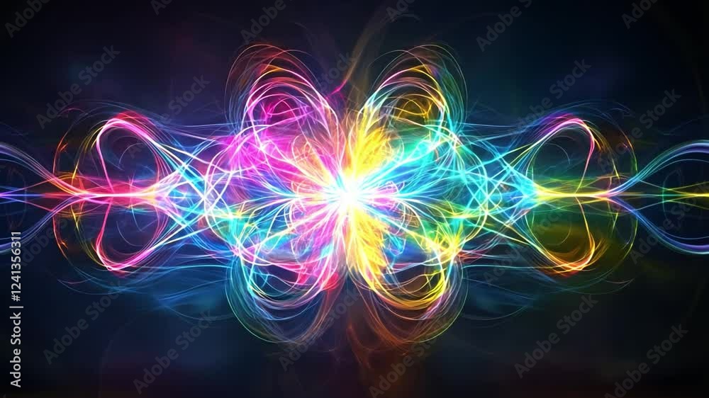 Stunning 4K AI-generated visuals showcasing vibrant abstract patterns and colors Stunning 4K AI-generated visuals showcasing vibrant abstract patterns and colors