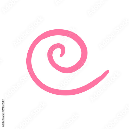 swirl abstract shape