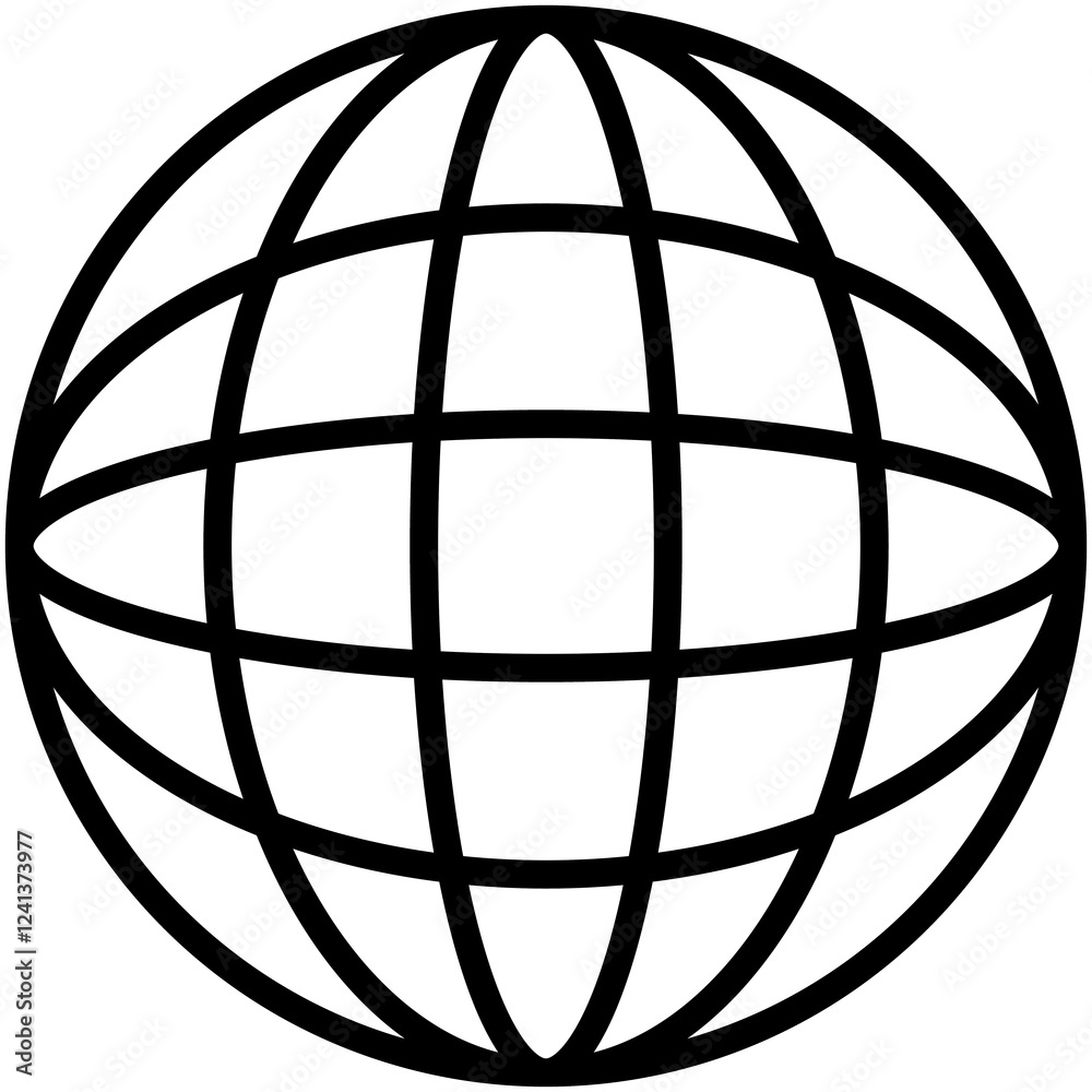 white web globe icon white web globe icon