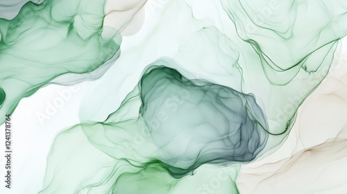 Wallpaper Mural Abstract Fluid Art, Modern Wall Decor, Intricate Color Blending, Contemporary Art Prints Torontodigital.ca