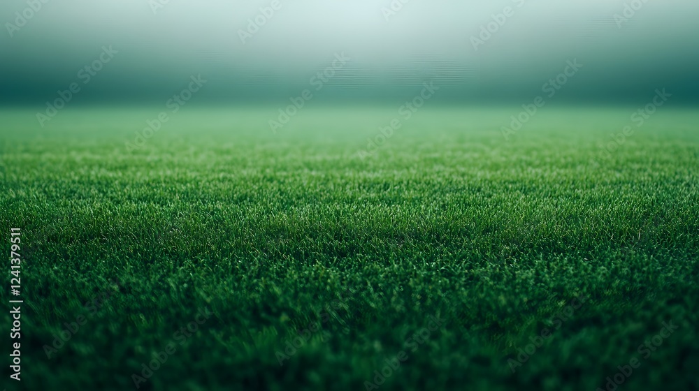 Minimalist Football Field Texture Fading into Gradient Background Minimalist Football Field Texture Fading into Gradient Background