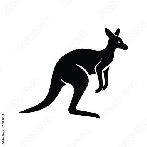 kangaroo vector illustration