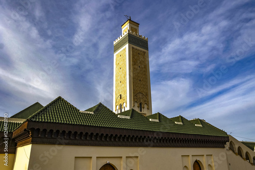 Nour mosque, the great mosque of Azrou, Morocco photo