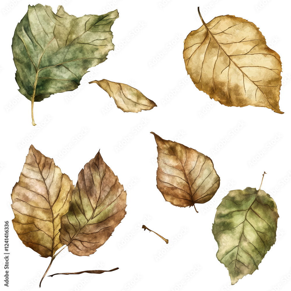 Fototapeta premium leaf, Image Matting, Transparent background