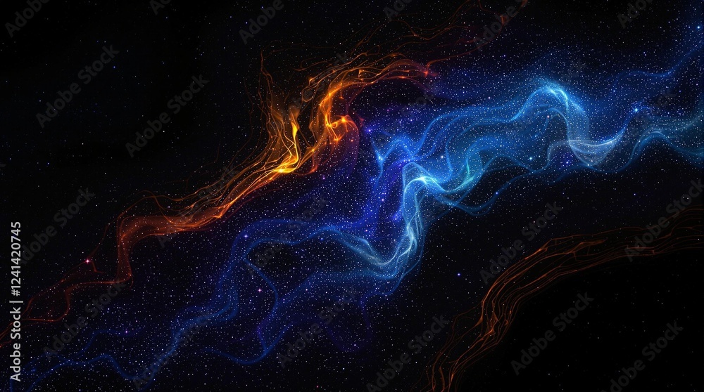 Obraz premium particle