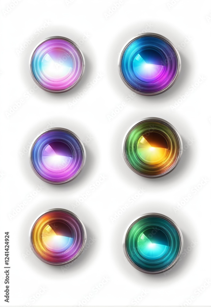 Lens Halo Effect Shiny Cool Simple Decorative Elements Lens Halo Effect Shiny Cool Simple Decorative Elements