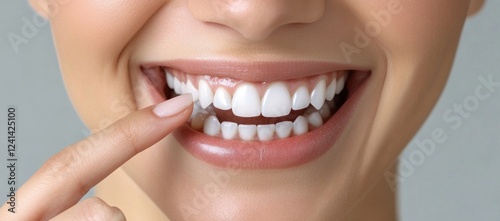 Radiant Smile: A Close-Up of Perfect Teeth and Gums