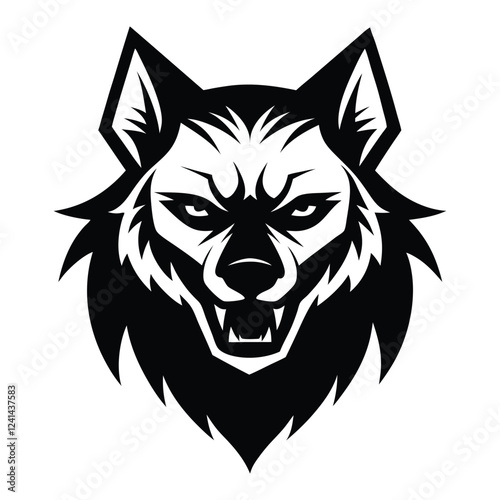 Wallpaper Mural wolf head mascot logo  Torontodigital.ca