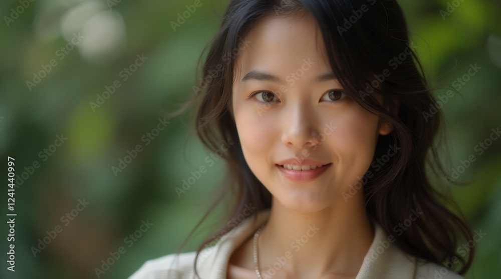 Wellness Lifestyle Portrait with Young Asian Woman Wellness Lifestyle Portrait with Young Asian Woman