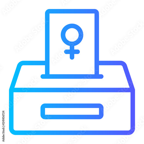 vote gradient icon