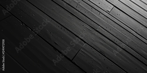 An all-black canvas featuring subtle, minimalist dashed lines, Open and orderly design