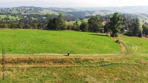 poranek na podhalu w Sierockiem