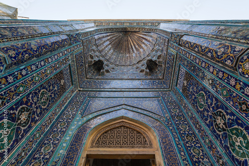 Mausoleum of Shah-i-Zinda in Samarkand, Uzbekistan photo