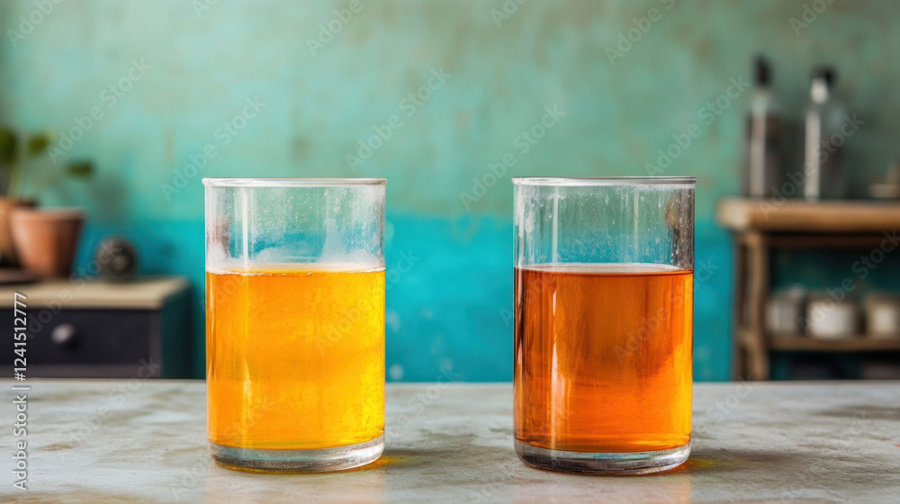 Wastewater, A side-by-side comparison of untreated and treated subjects, showcasing high-fidelity details in a visually compelling format. Wastewater, A side-by-side comparison of untreated and treated subjects, showcasing high-fidelity details in a visually compelling format.