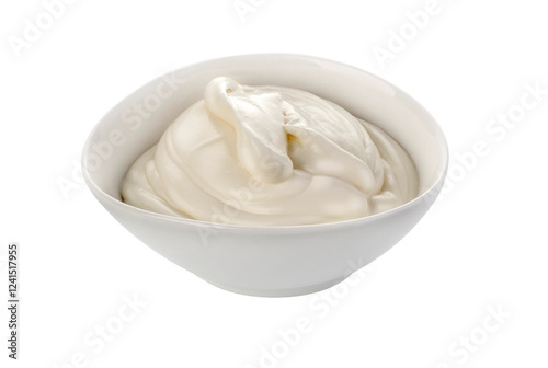 bowl of cream cheese