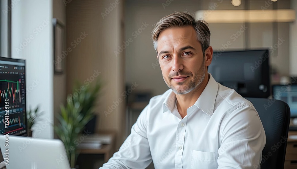 Portrait of a young handsome man Portrait of a young handsome man