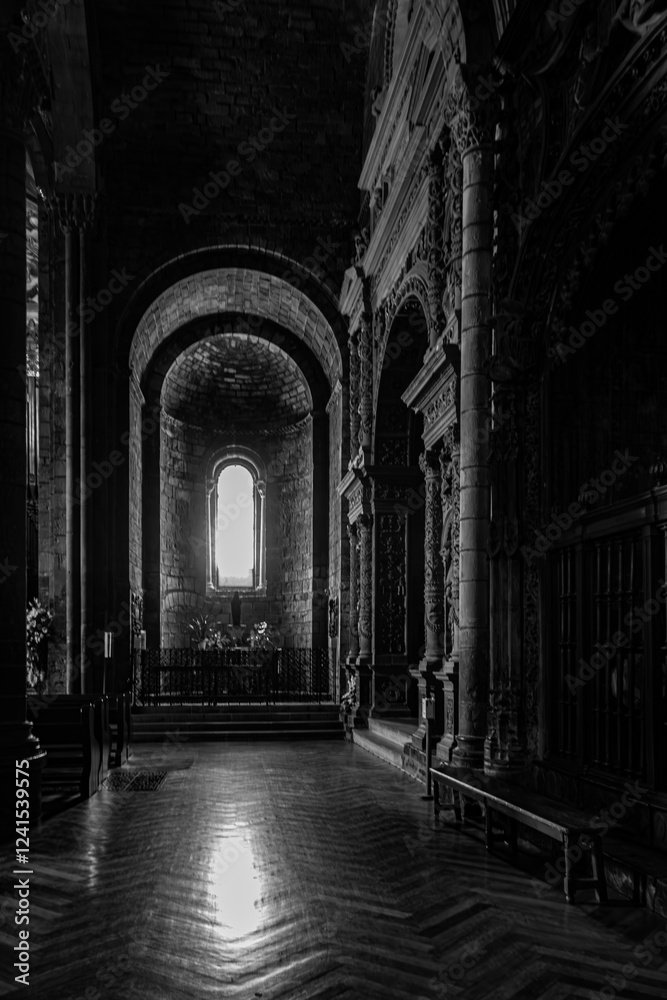 Obraz premium The Chapel B&W