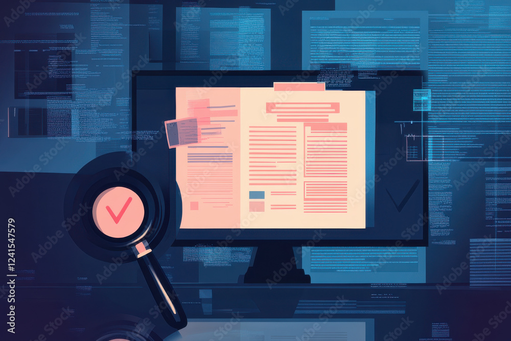 custom made wallpaper toronto digitalProofreading software displaying a correctly edited document on a computer screen, ensuring accurate and error-free content