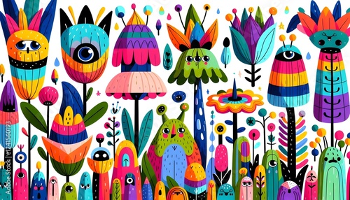 Jardines Encantados: Criaturas y Flores Mágicas