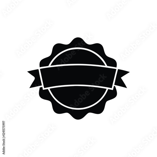  Ribbons e Ribbons, Banners, badges Labels - Design Elements on retro background Banners, badges, Design Elements on white background.
