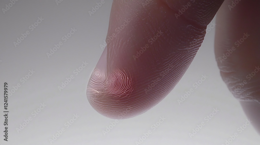 Fototapeta premium Fingerprint Detail