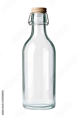 Wallpaper Mural A white glass  bottle  Torontodigital.ca