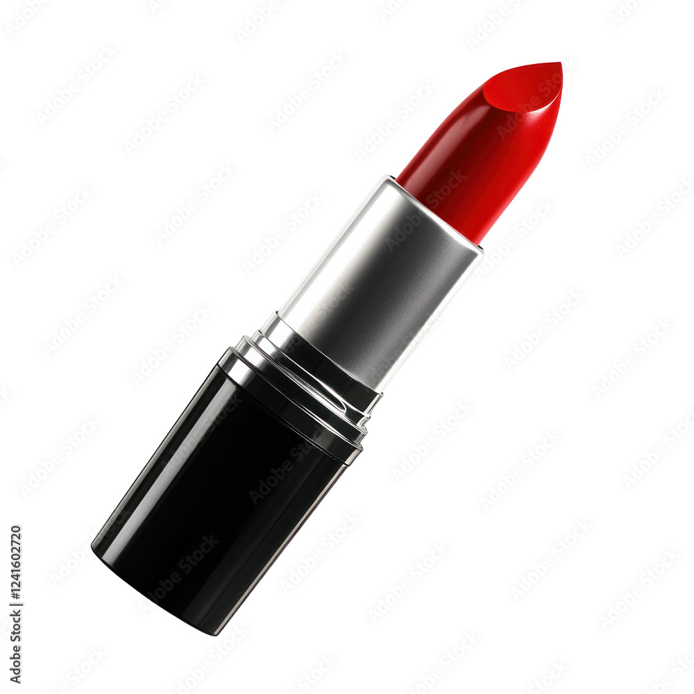 Red lipstick on a transparent background Red lipstick on a transparent background