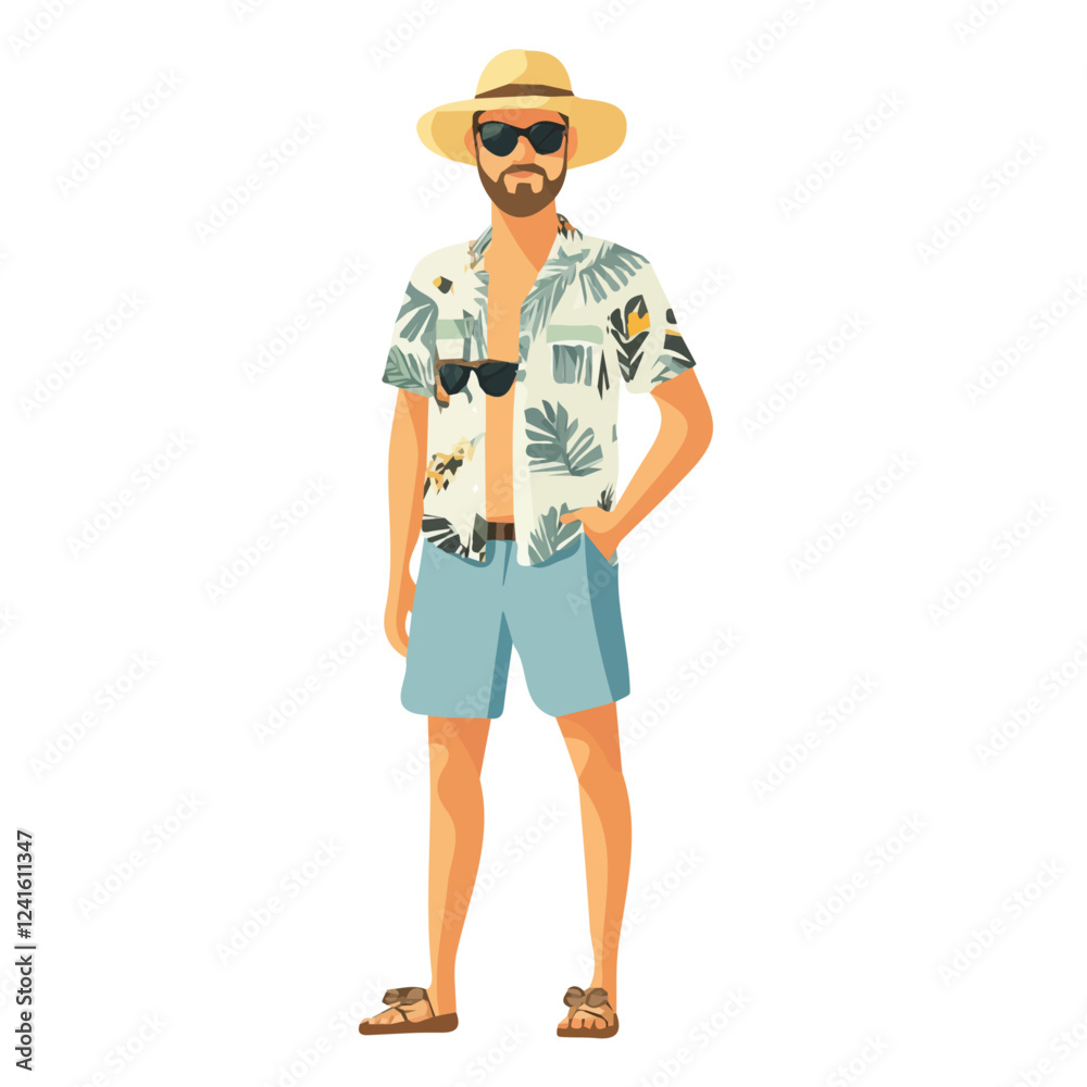 Lithuania Man Summer Clothes and Style – A Stylish and Comfortable Vector Illustration for Warm-Weather Fashion
Lithuania Man Summer Clothes and Style – A Stylish and Comfortable Vector Illustration for Warm-Weather Fashion