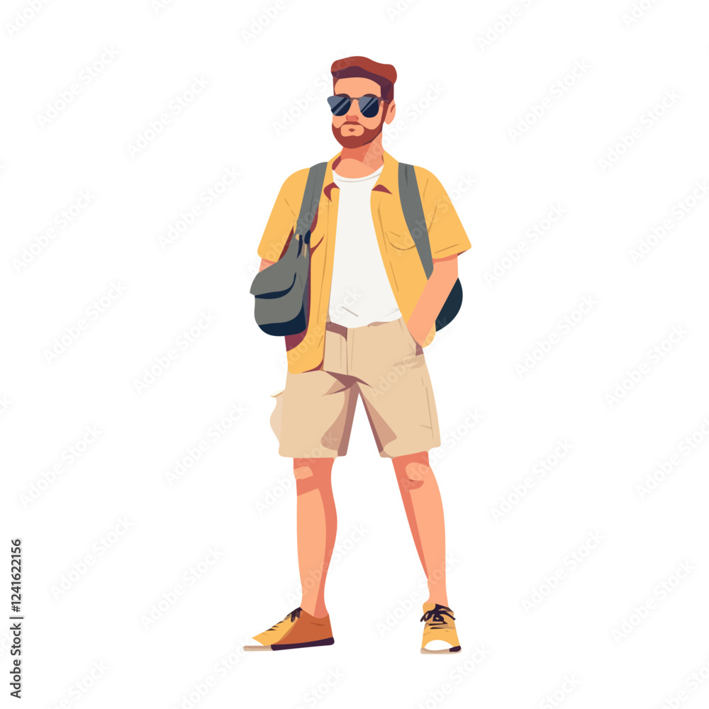 Poland Man Summer Clothes and Style – A Stylish and Relaxed Vector Illustration for Trendy Summer Fashion
Poland Man Summer Clothes and Style – A Stylish and Relaxed Vector Illustration for Trendy Summer Fashion