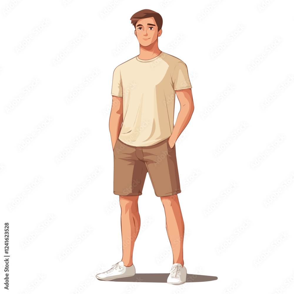Russia Man Summer Clothes and Style – A Stylish and Relaxed Vector Illustration for Trendy Summer Fashion
Russia Man Summer Clothes and Style – A Stylish and Relaxed Vector Illustration for Trendy Summer Fashion
