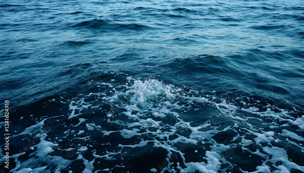 Experience The Sea Through Wordsthe Serene Power Of Ocean Background Experience The Sea Through Wordsthe Serene Power Of Ocean Background