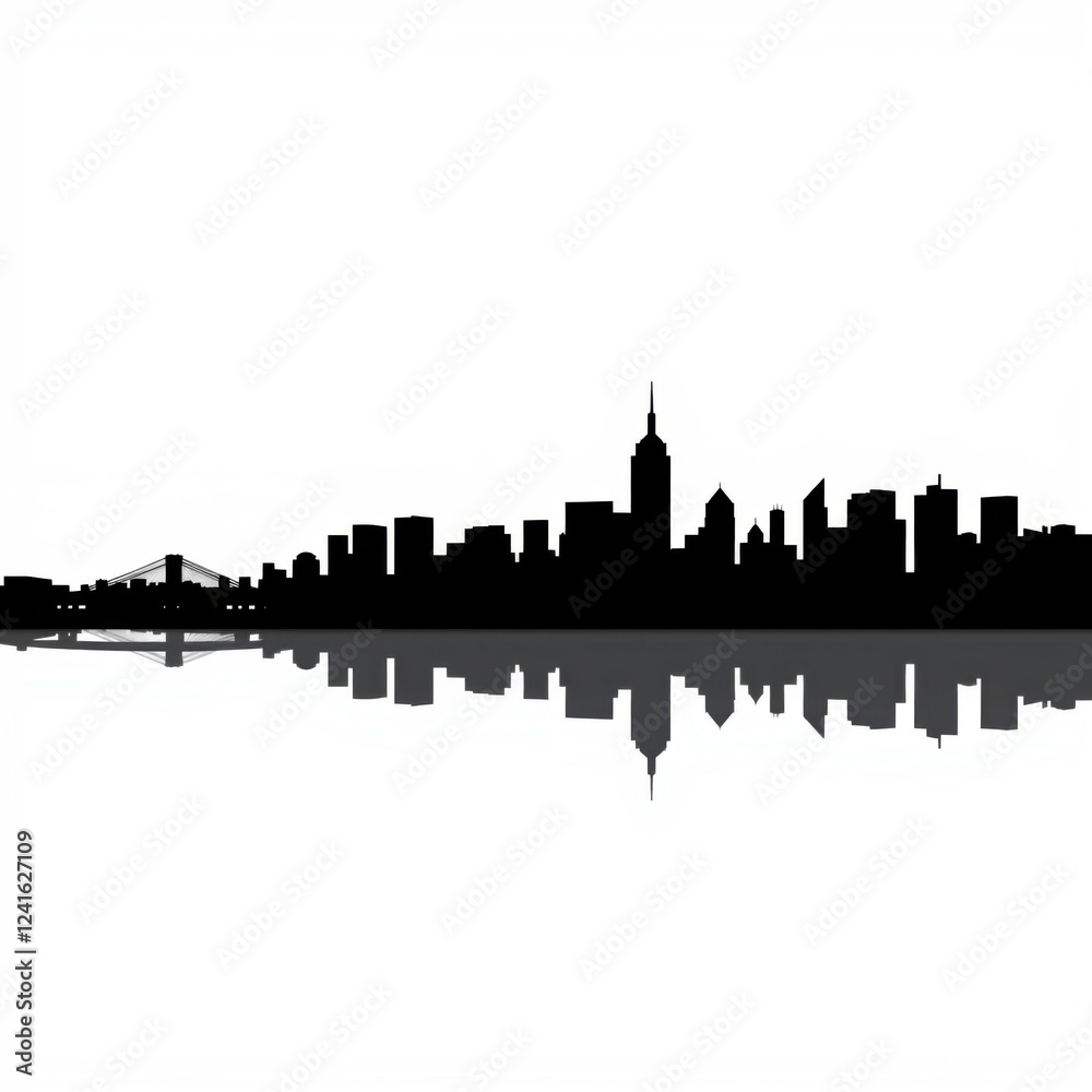 Cityscape of dubai united arab emirates isolated on white background : generative ai silhouetted skyline cityscape architecture illustration building city vector Cityscape of dubai united arab emirates isolated on white background : generative ai silhouetted skyline cityscape architecture illustration building city vector