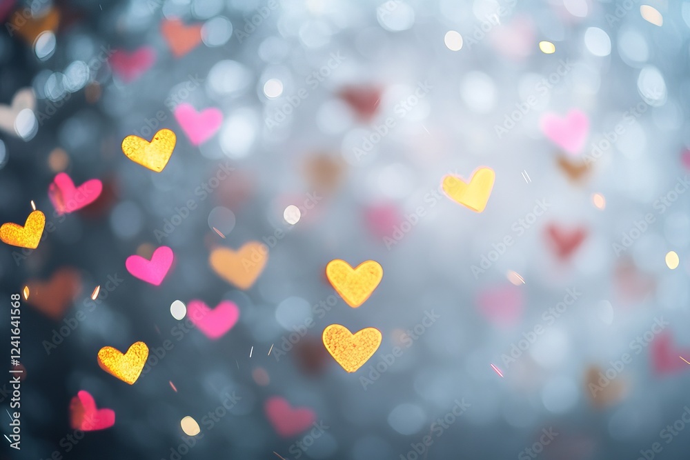 Fototapeta premium Valentine's day background