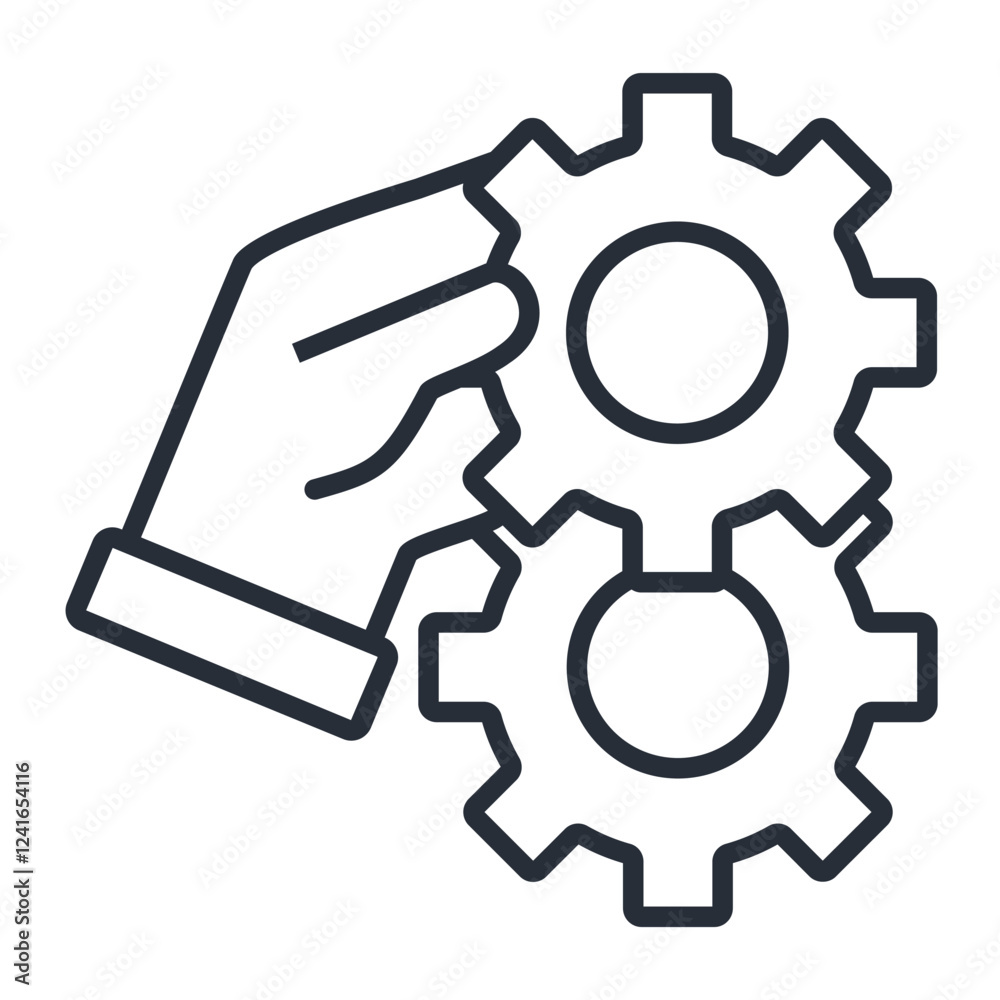 support icons isolated on White Background. Flat style design support icons isolated on White Background. Flat style design