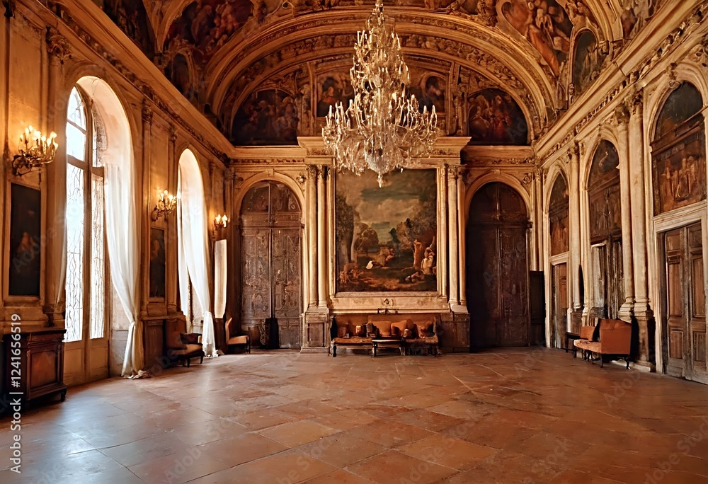 Obraz premium Renaissance Palace - IA
