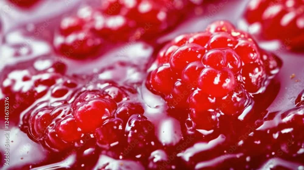close up of pomegranate seeds