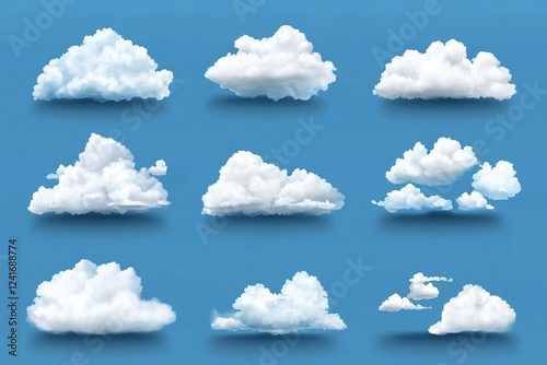 Photo realistic as Cloud computing deployment models with public private and hybrid cloud icons concept as Vector icons representing different cloud computing deployment models such as public private.